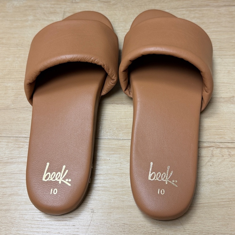 Beek Baza Leather Slide Sandal - Picture 7 of 10